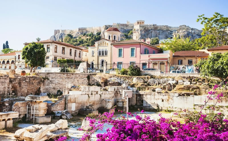 plaka en atenas