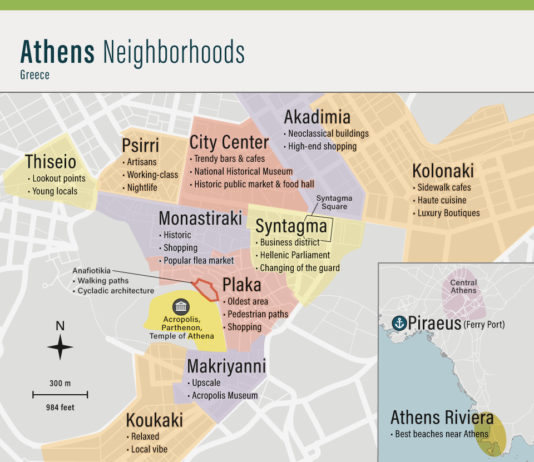 Mapas de Atenas