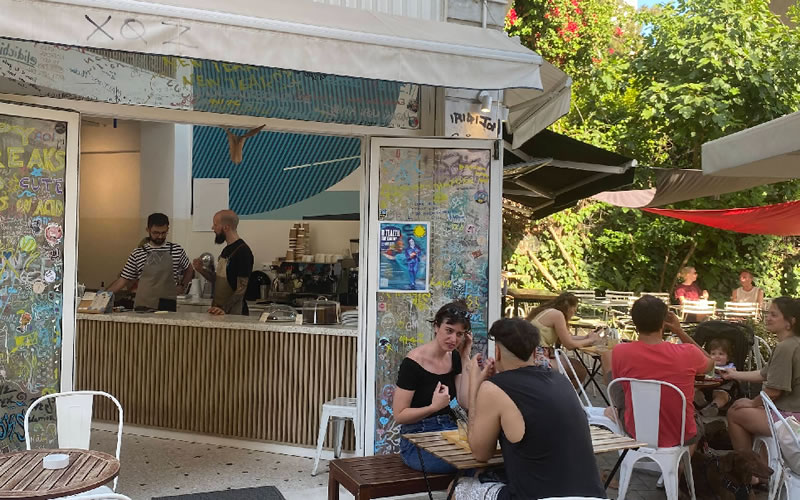 cafeteria en atenas
